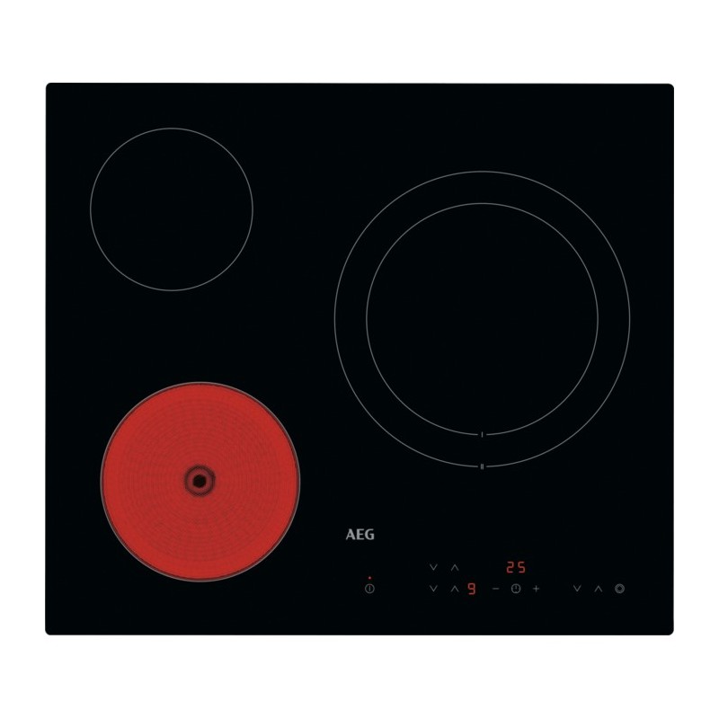 Vitro AEG HRB63321CK, 3 zonas  1 zona do