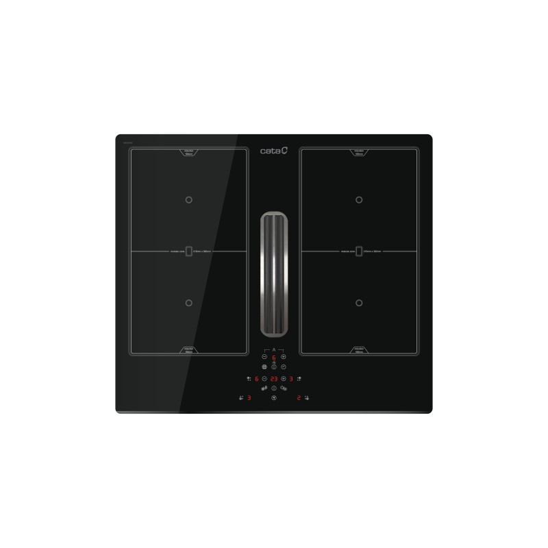 Induccion Cata AS-600 BK, 4 zonas de coc