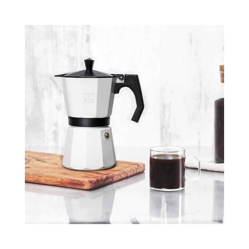 CECOTEC, Cafetera moka Cumbia Mimoka 900 Beige