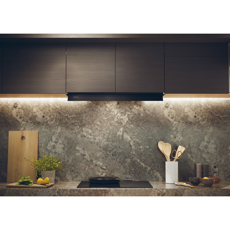 Campana Haier HAPY9CBS4BG, integrada, 90