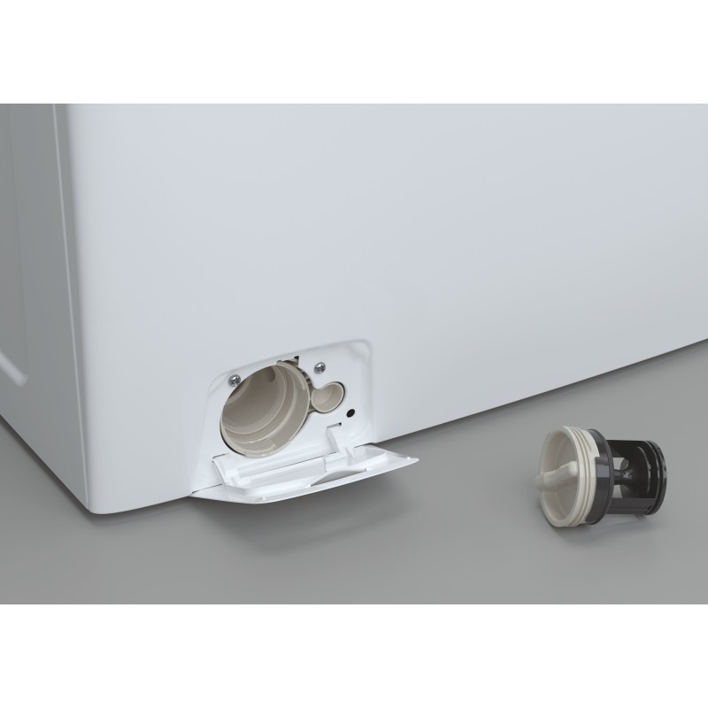 Lavadora Candy HCU2102DWB41S, Carga Fron
