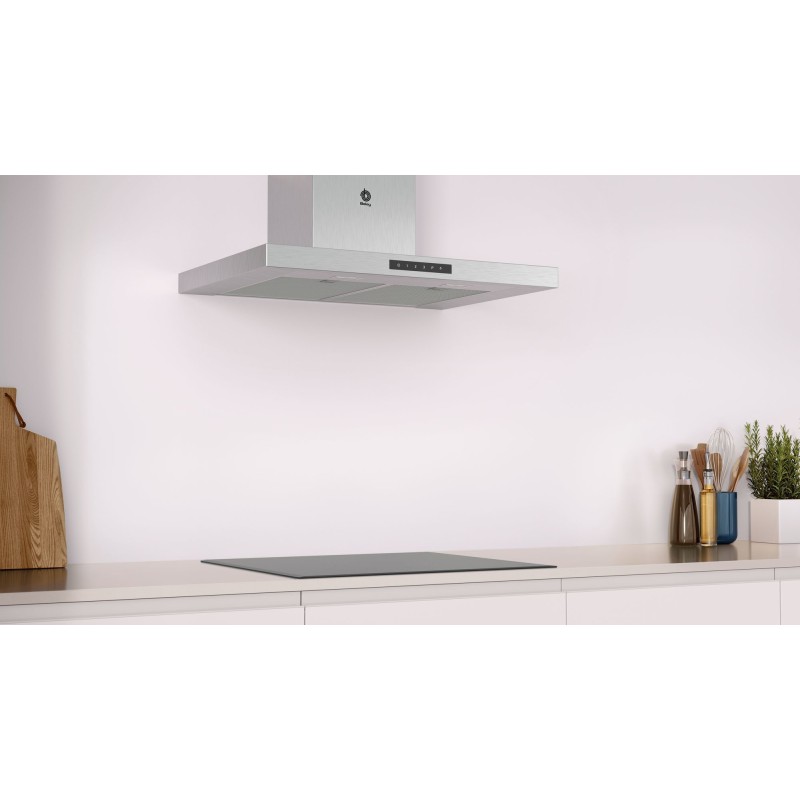 Campana Balay 3BC977GX, Pared rectangula