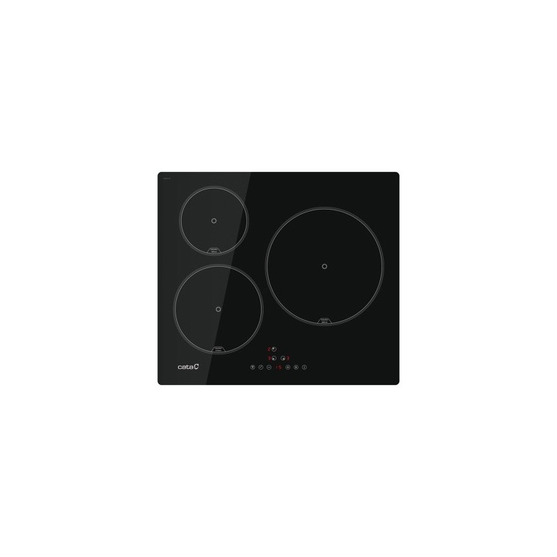 Induccion Cata IB-6303 E2 BK , 3 zonas d