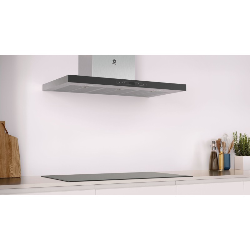 Campana Balay 3BC998HNC, Pared rectangul