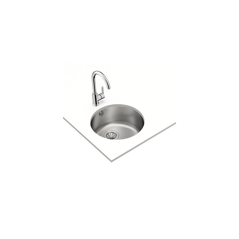 Fregadero Teka BE 39 , redondo inox cube