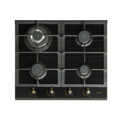 Placa Cata RCI-631 BK, 4 quemadores de g