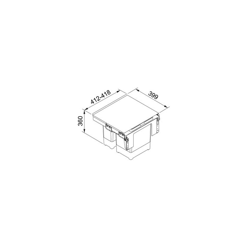 Acc. Franke SORTER GARBO 45-2, Gestión d