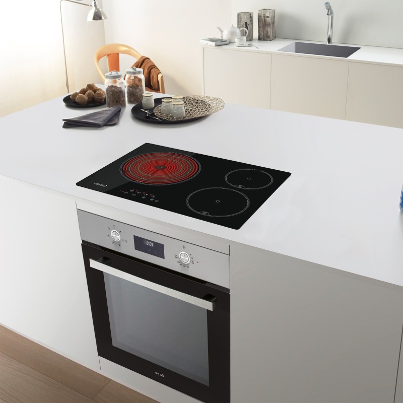 Vitro Cata TT-5003 BK  G, 3 zonas de coc