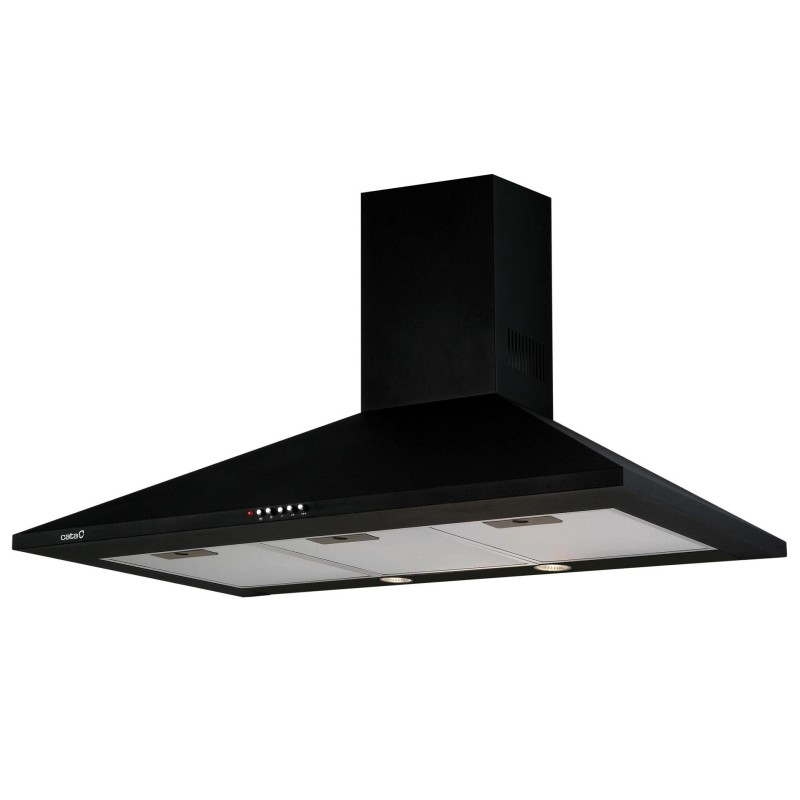 Campana Cata OMEGA 900 BK  M, Piramidal,