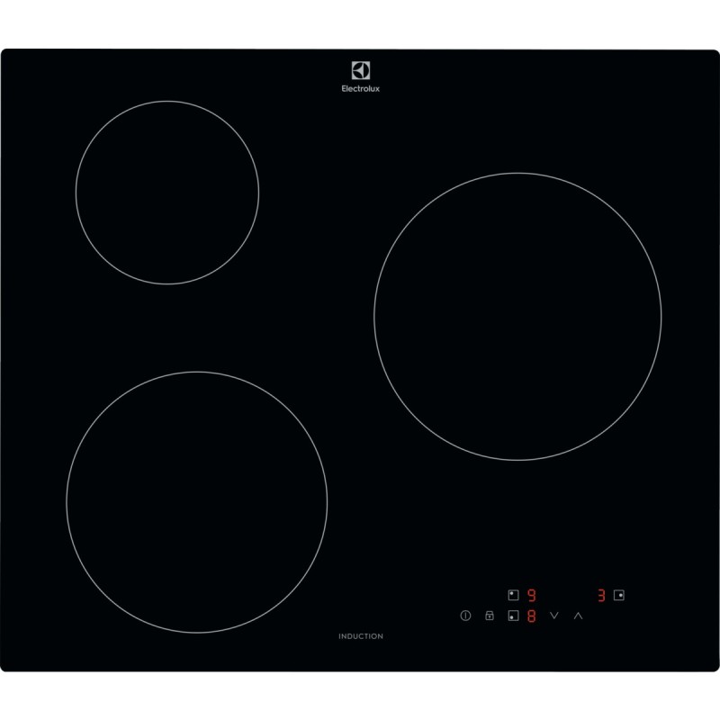 Induccion Electrolux CIB60320CK, 3 zonas