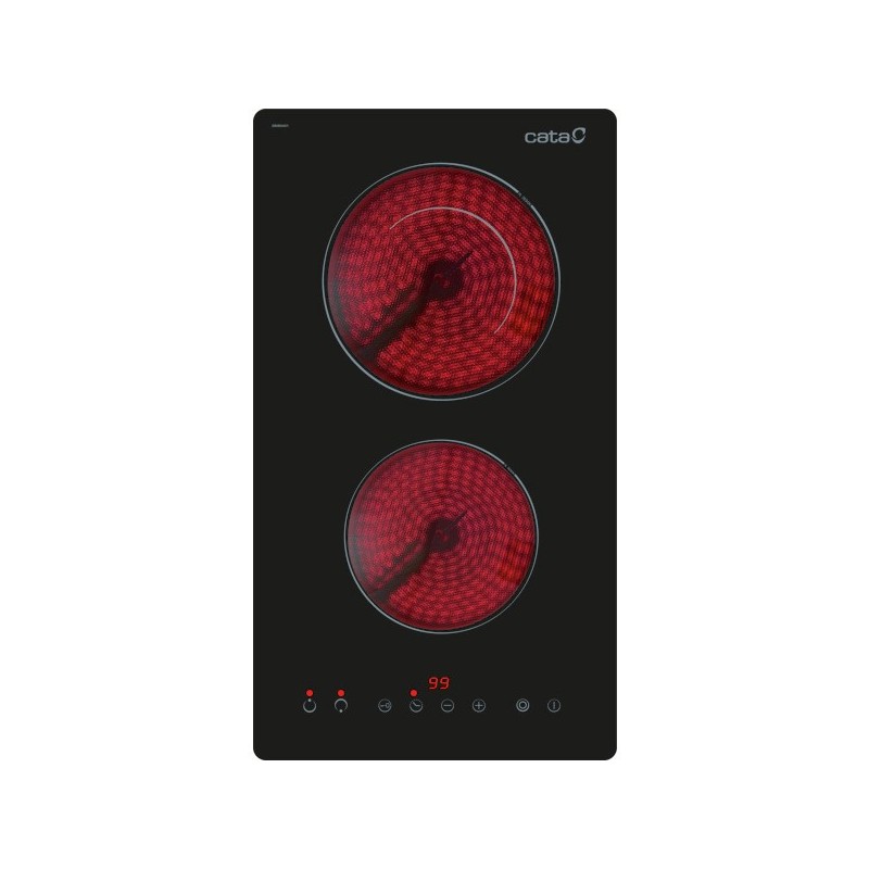 Vitro Cata TD-3002 BK   B, 2 zonas de co