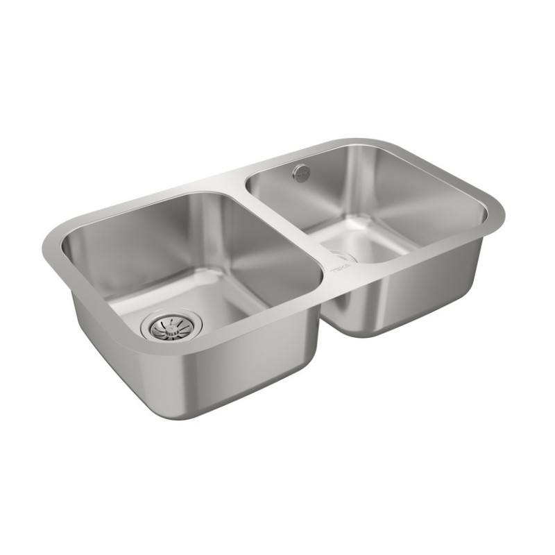 Fregadero Teka BE 2C 780, inox 2 cubetas