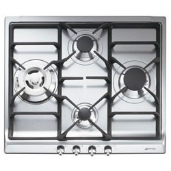 Placa Smeg SER60SGH3,  Gas, Estética Clá