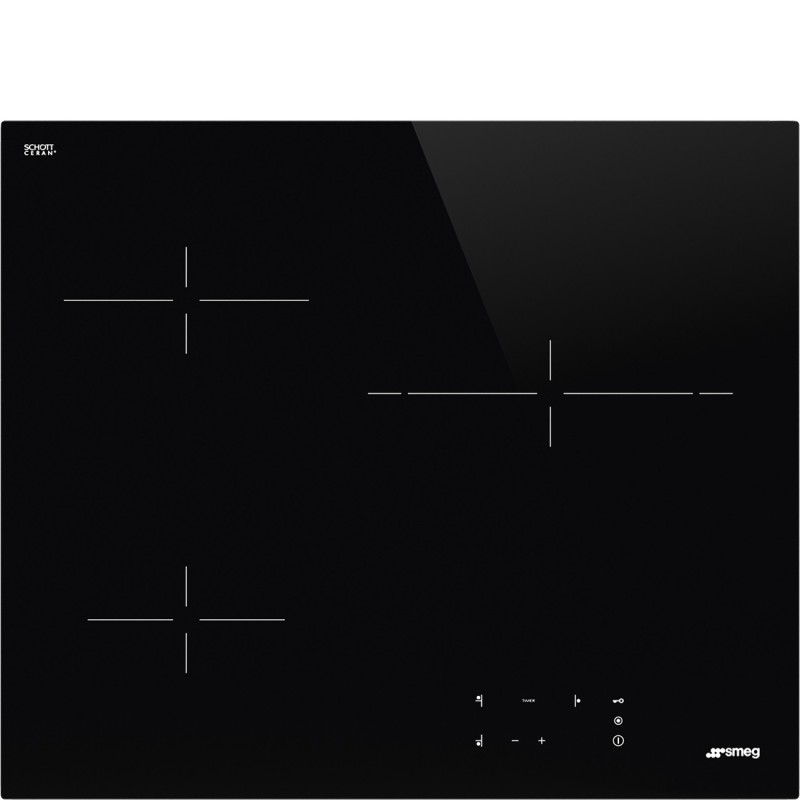 Vitro Smeg SE263TD1,  Universal, Negro, 