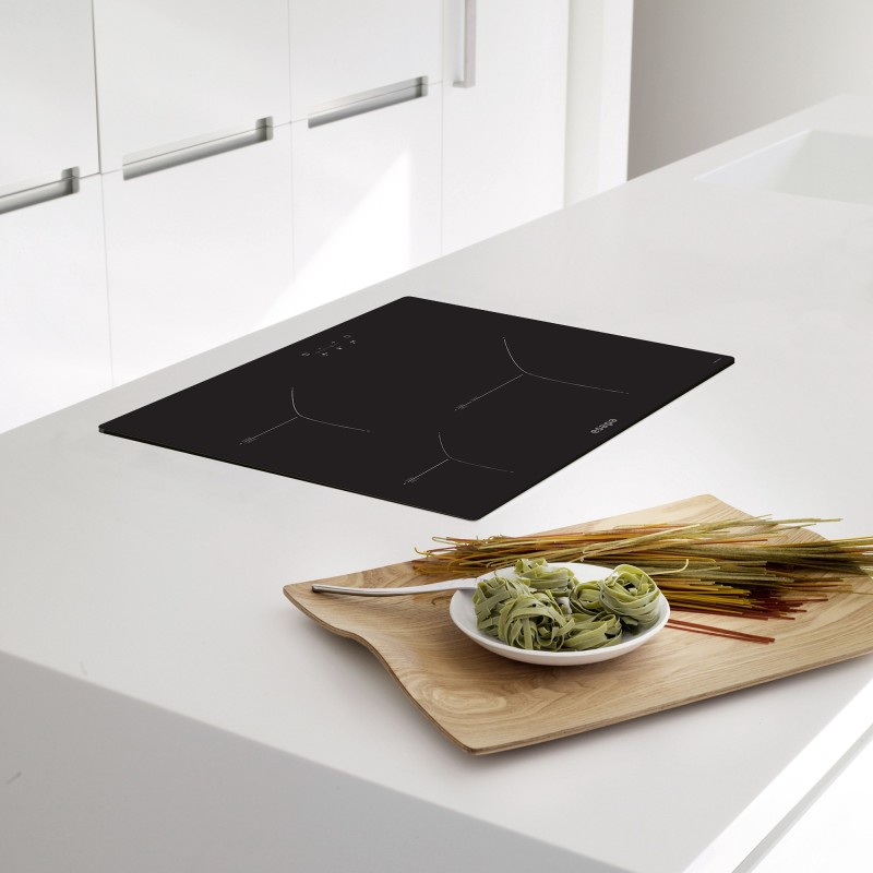 Vitroceramica Edesa EVT6328R, 3fuegos con borde r.