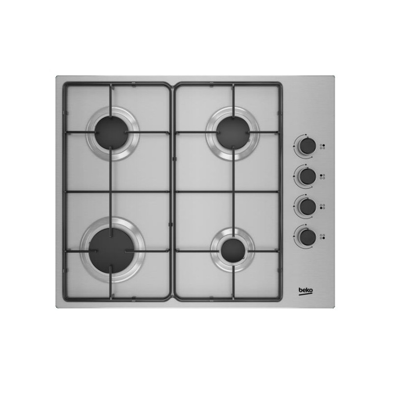 Placa Beko HIGG 64103 SX, INOX 60cm, 4 f