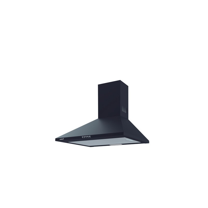 Campana Cata OMEGA 600 BK  M, Piramidal,