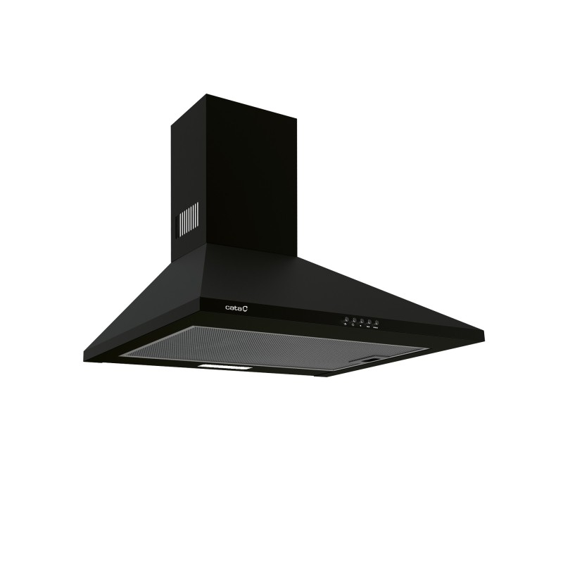 Campana Cata OMEGA 600 BK  M, Piramidal,