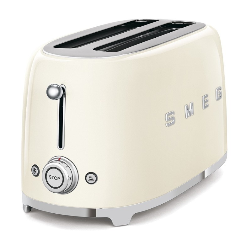 Tostador Smeg TSF02CREU, 50' Style, Crem