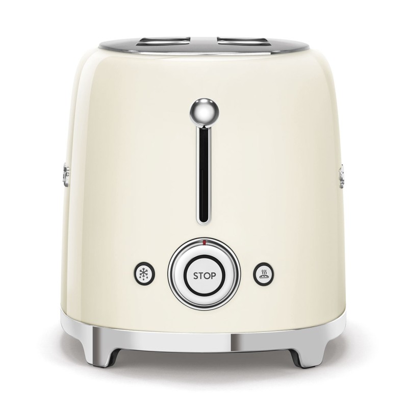 Tostador Smeg TSF02CREU, 50' Style, Crem