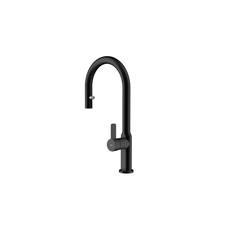 Grifo Teka OVAL 9382 NEGRO, Caño alto gi