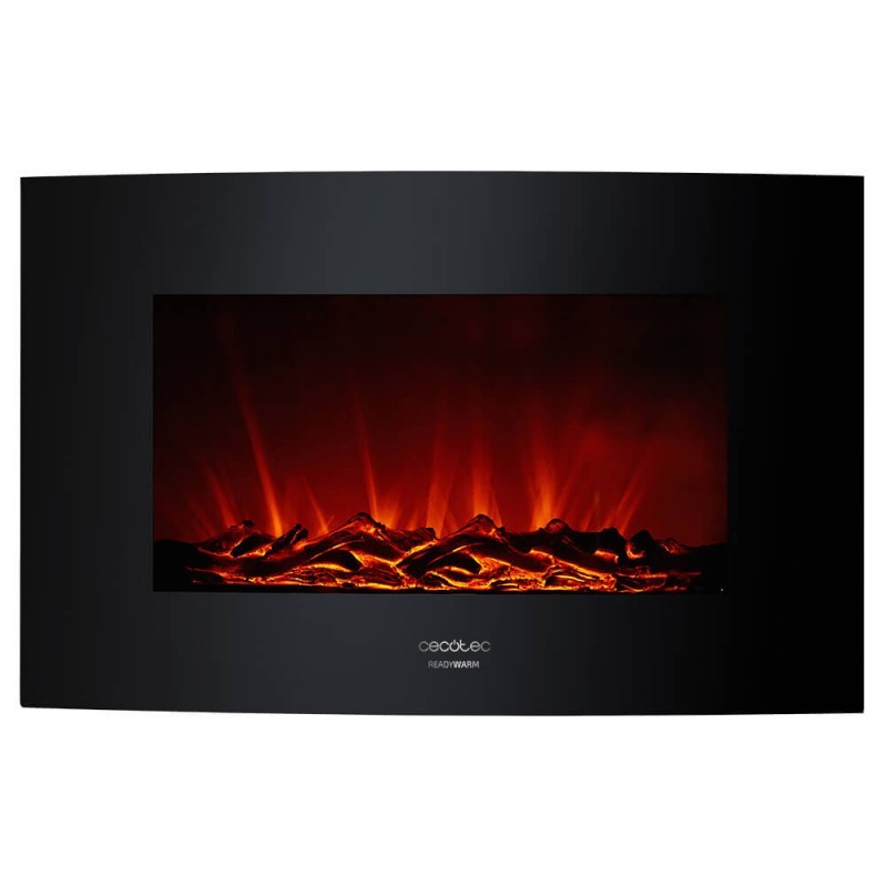 Chimenea electrica Cecotec decorativa de pared Res