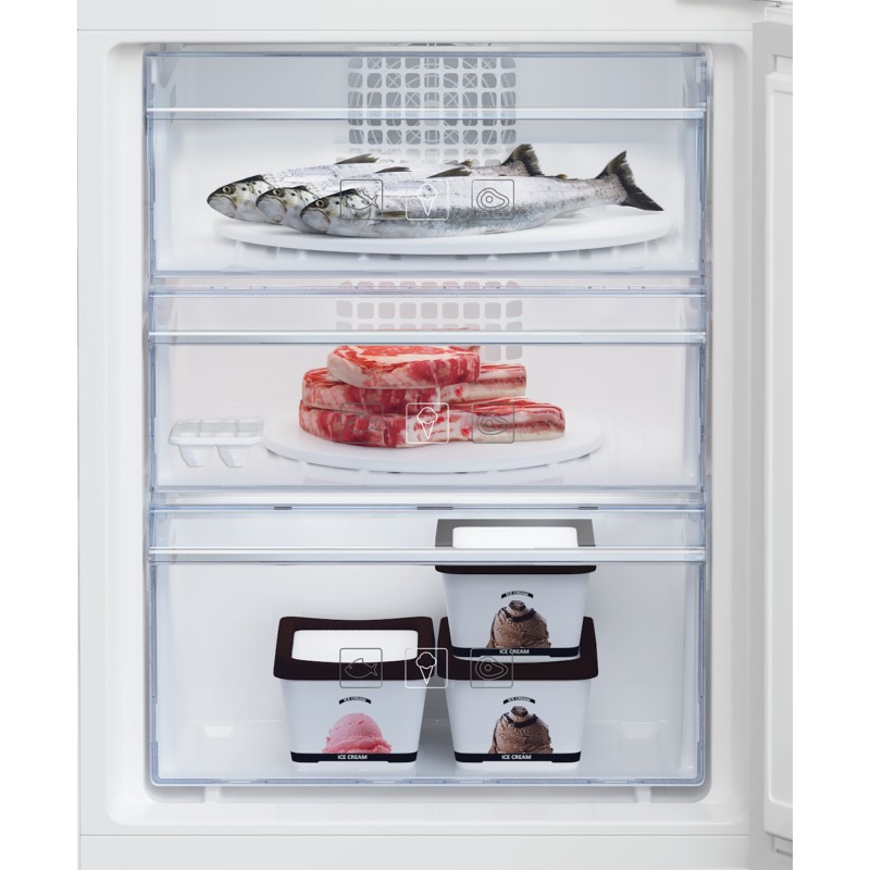 Combi INT Beko BCNA275E4SN, Integrable, 