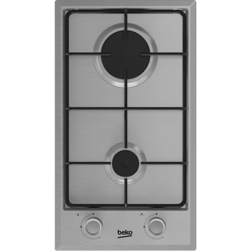Placa Beko HDCG 32220 FX, INOX 30cm, 2 f