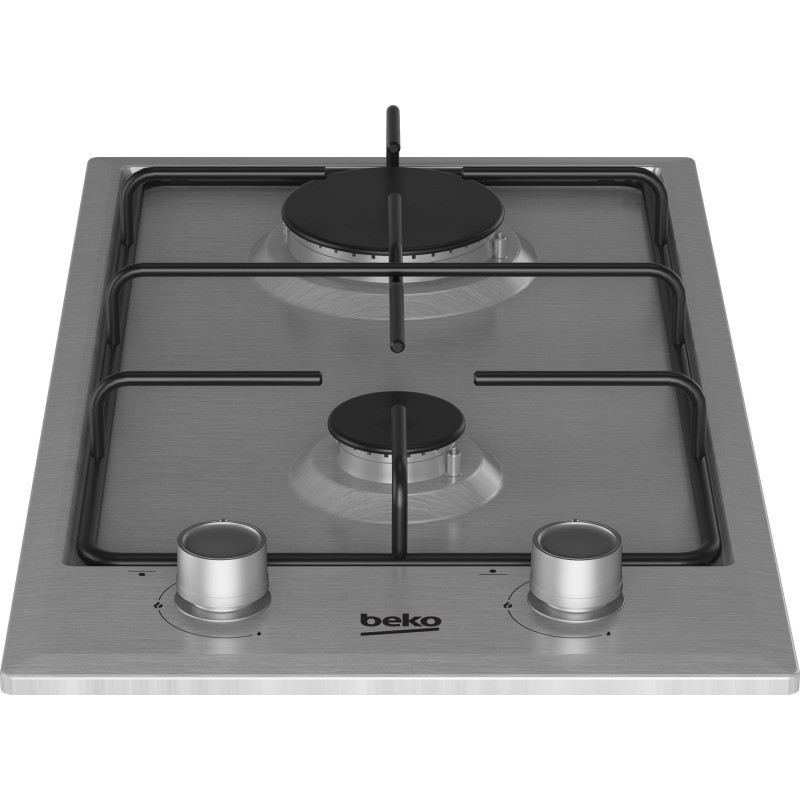 Placa Beko HDCG 32220 FX, INOX 30cm, 2 f