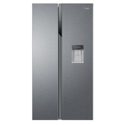 Americano Haier HSR3918EWPG, Side by Sid