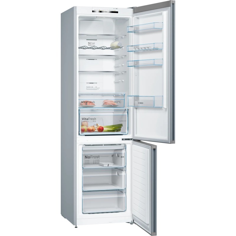 Combi Bosch KGN36VIED, Inox, 186x60 cm, No Frost, 