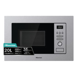 Microondas integrable Hisense BIM320G41X 20 L Inox 15 programas