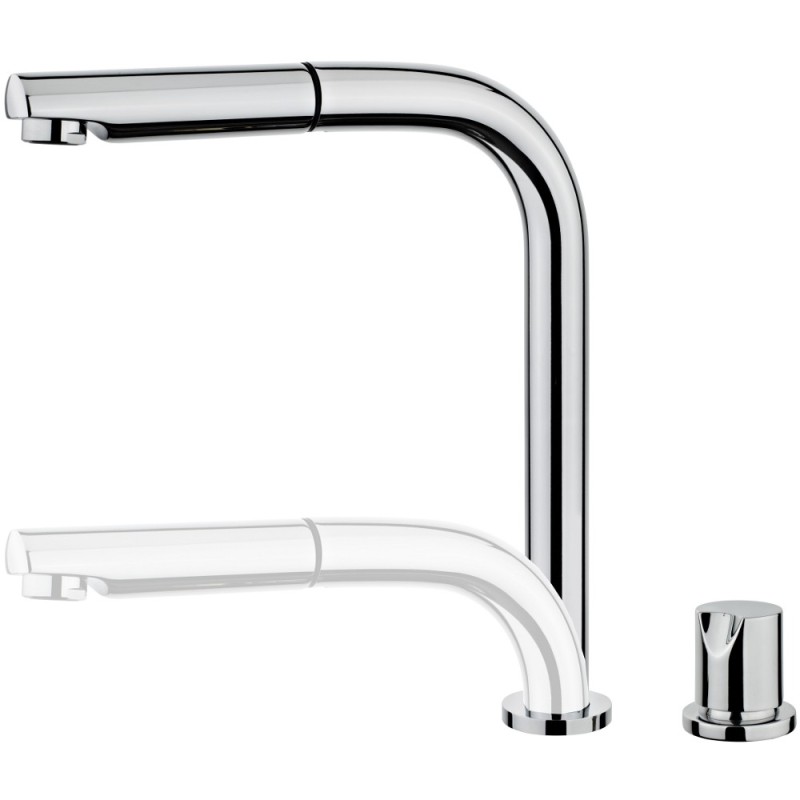Grifo Teka AUK 983 EXT CROMO Bajo Ventan