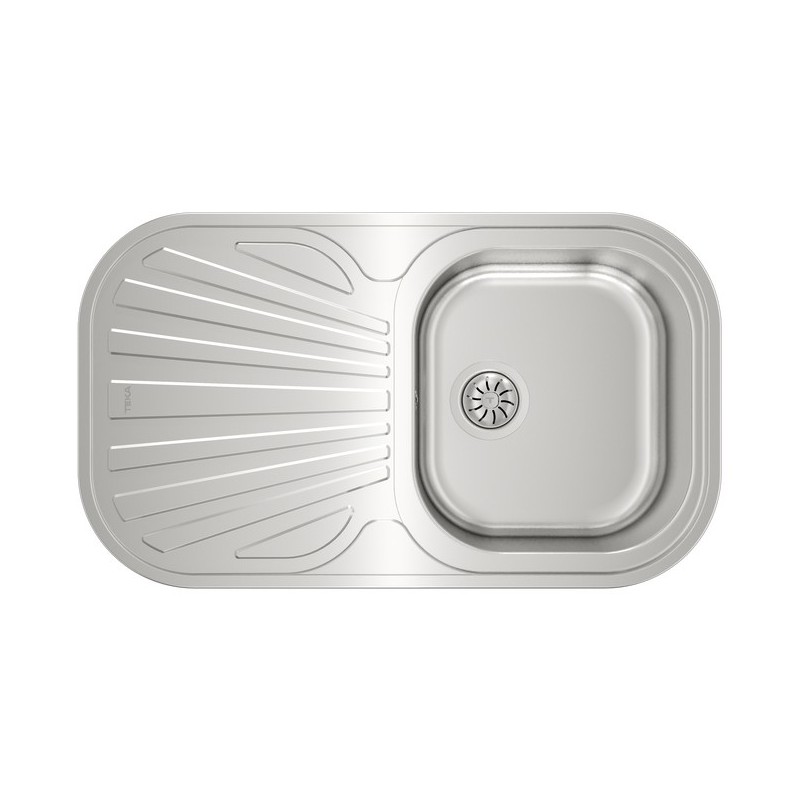 Fregadero Teka STYLO 1C 1E  REV, inox cu
