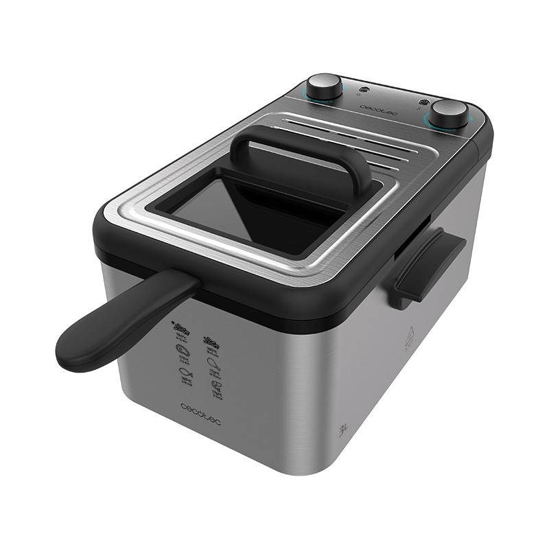 CECOTEC, Freidora CleanFry Infinity 3000