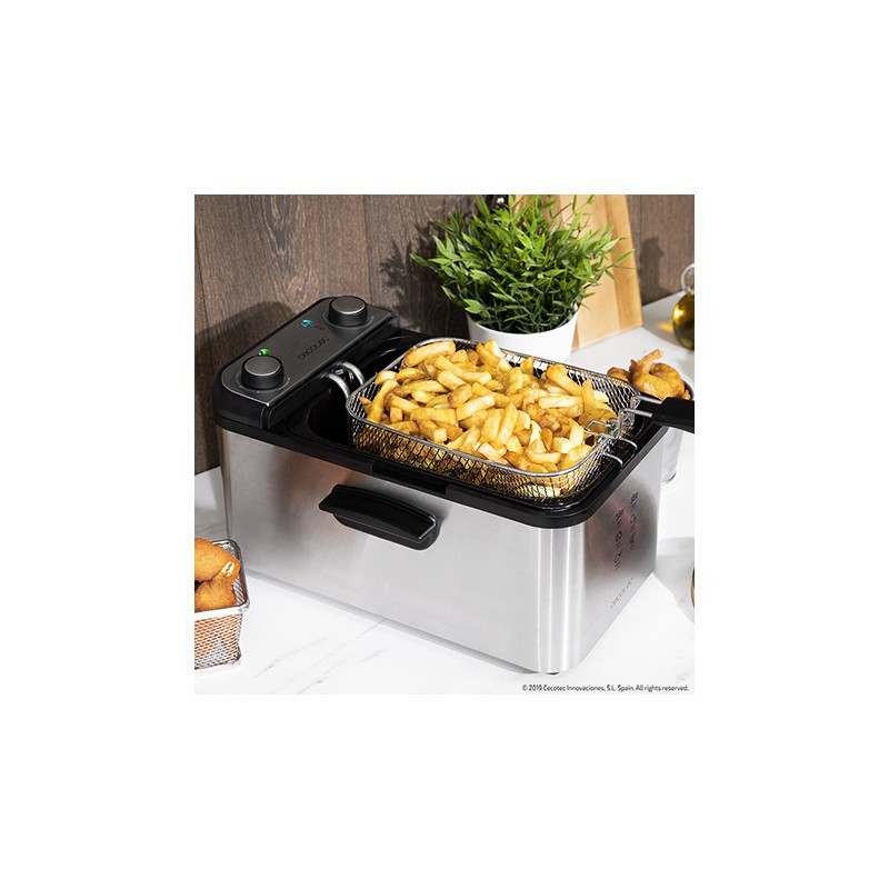 CECOTEC, Freidora CleanFry Infinity 3000
