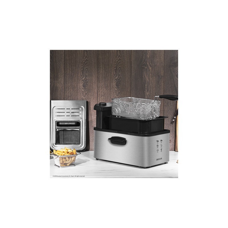CECOTEC, Freidora CleanFry Infinity 3000