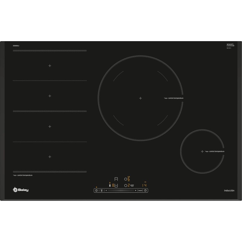 Induccion Balay 3EB989LU, 80 cm., 3, Neg