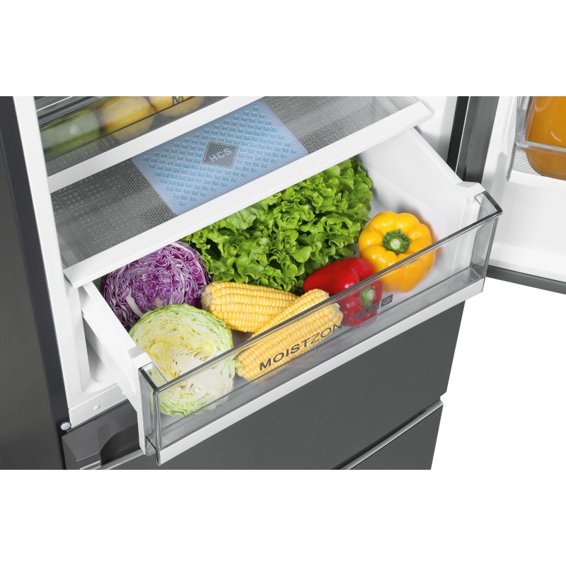Combi Haier A3FE837CGJ, 2m x 60cm, D, In