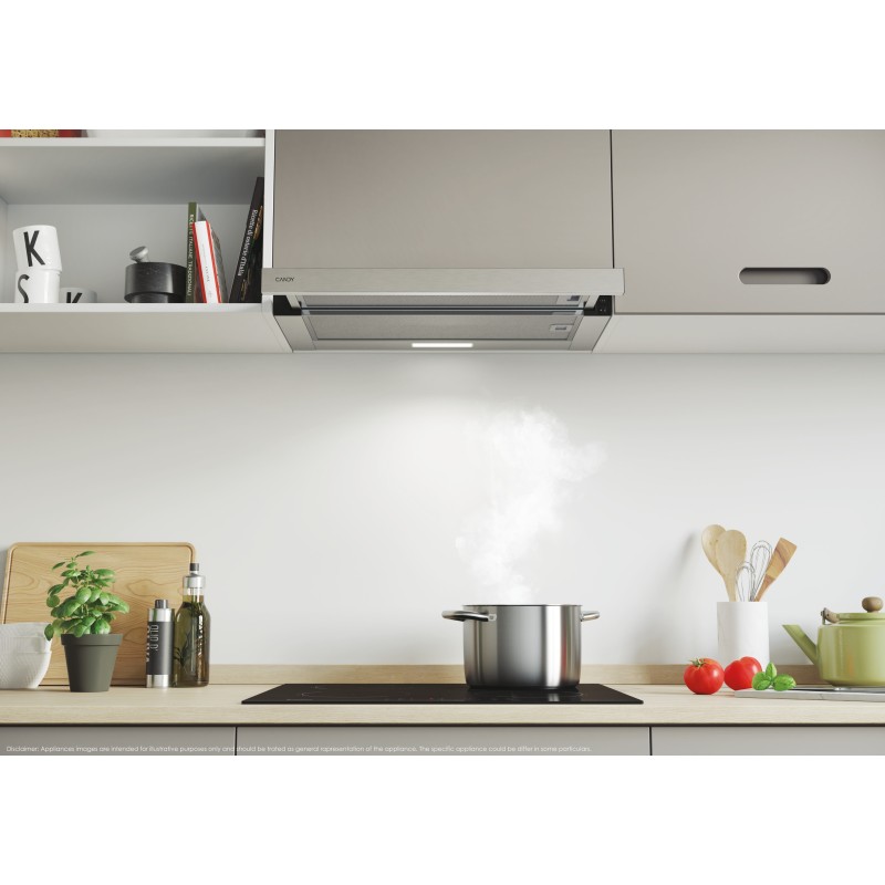 Campana Candy CBT6252X1, Telescopica, 60