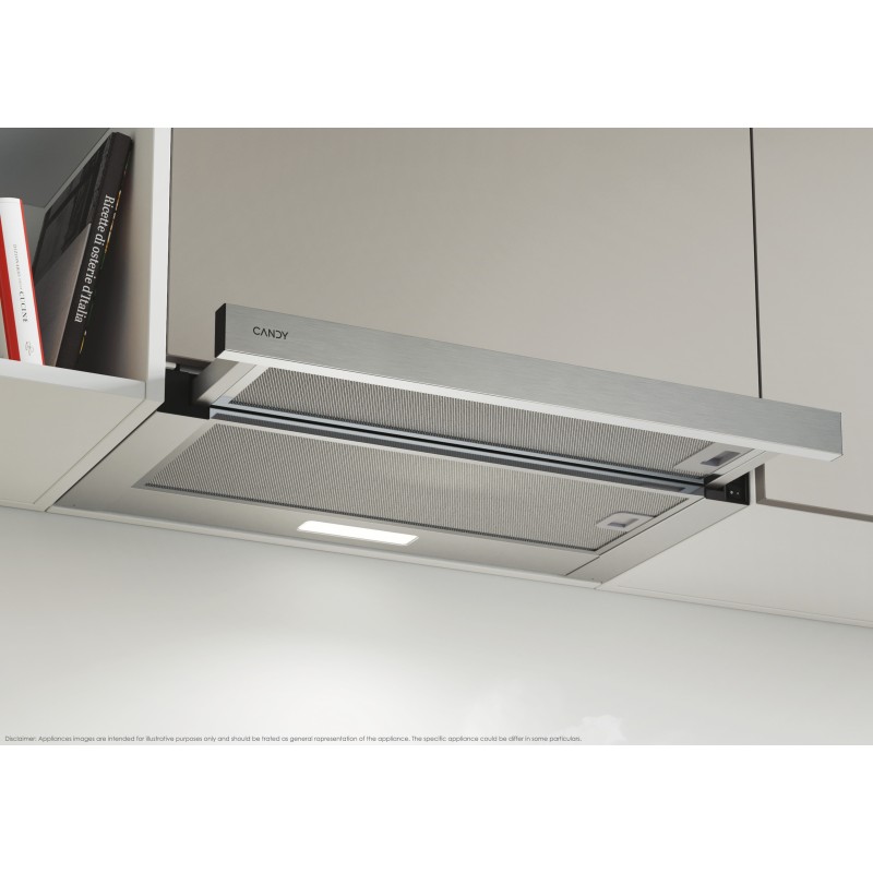 Campana Candy CBT6252X1, Telescopica, 60