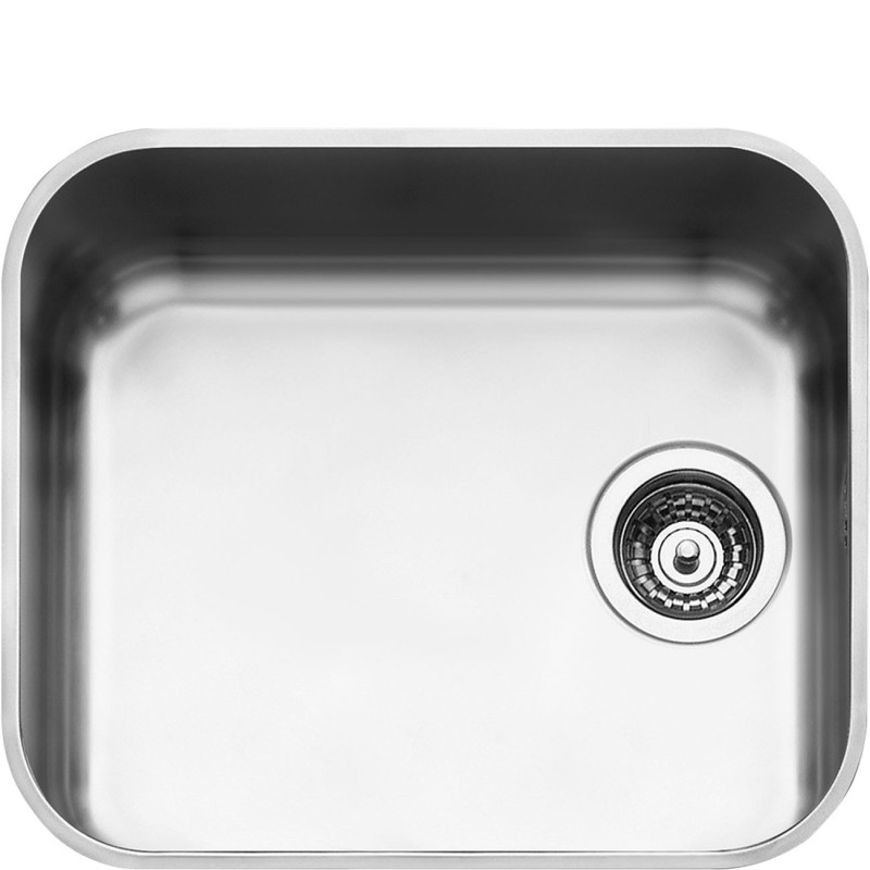 Fregadero Smeg UM45, bajo encimera, 1 cu