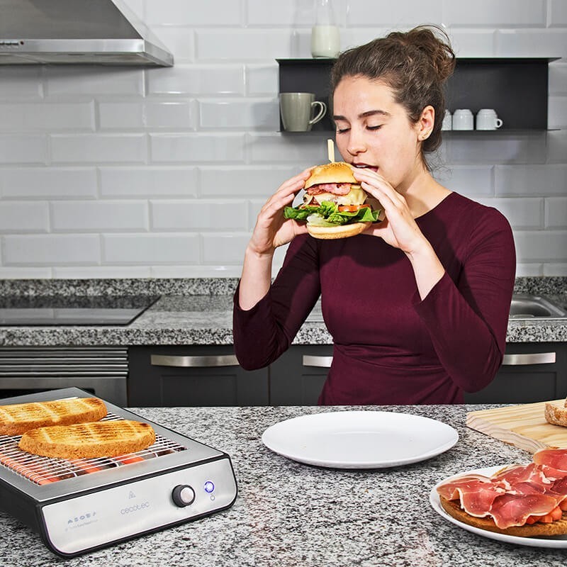 Tostador plano Turbo EasyToast Inox