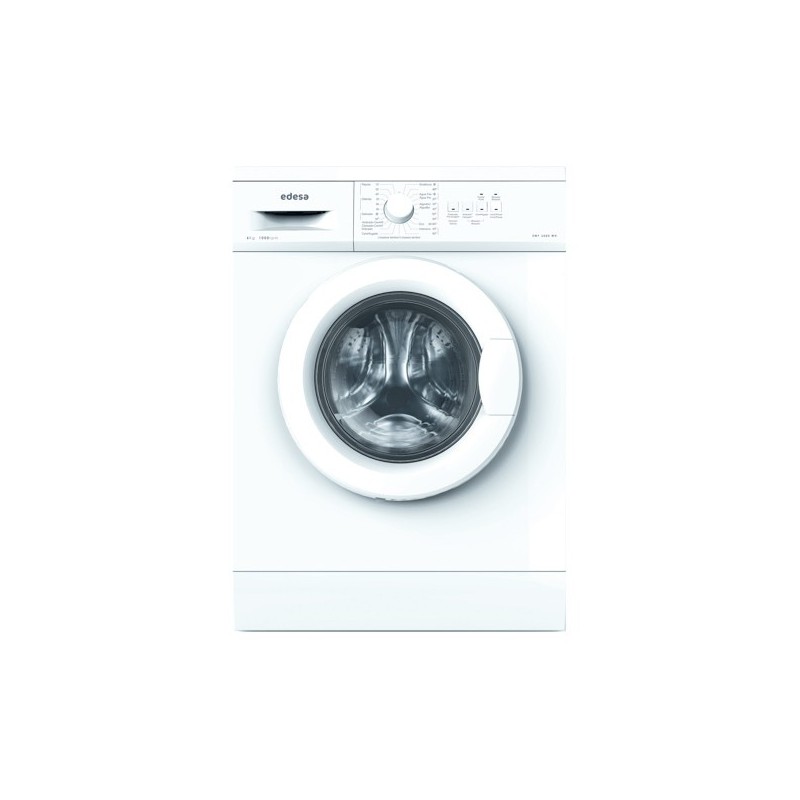 Lavadora Edesa EWF6000WH, carga frontal 