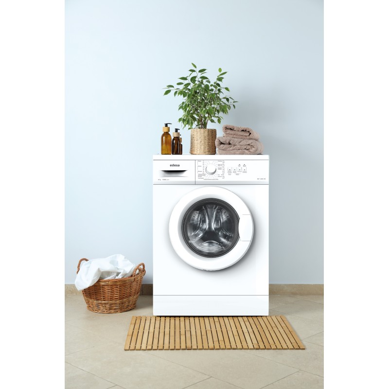 Lavadora Edesa EWF6000WH, carga frontal 
