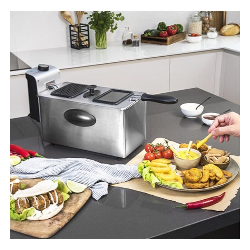 Freidora con aceite CleanFry 3000 Full Inox