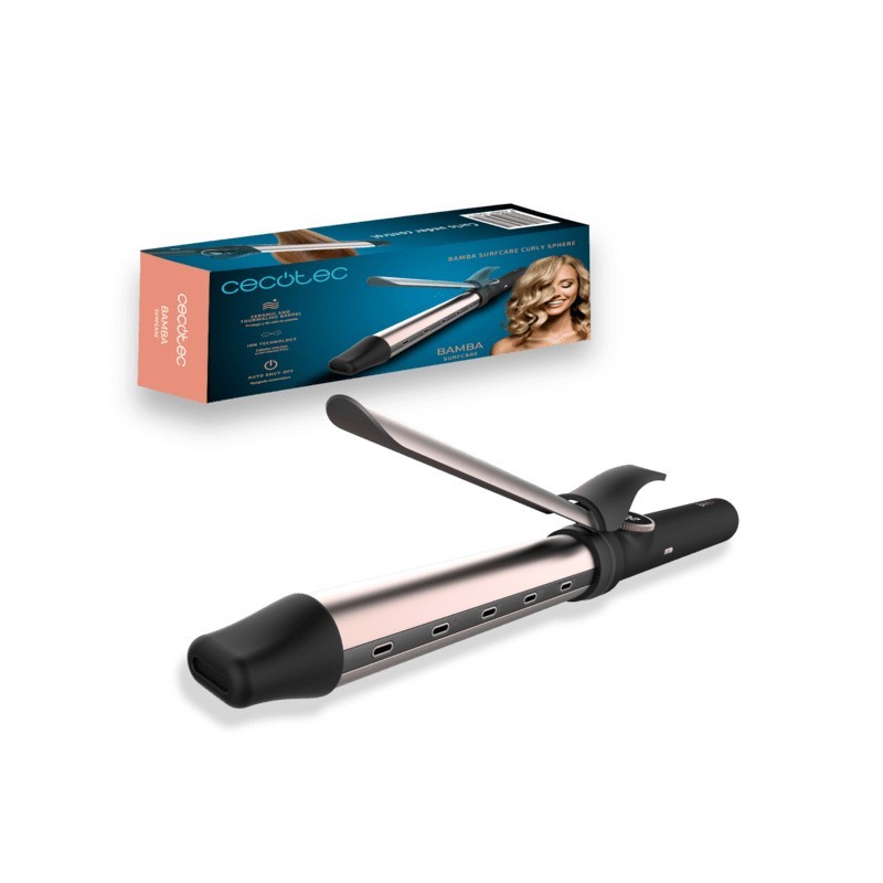 Rizador Cecotec Bamba SurfCare Curly Sph