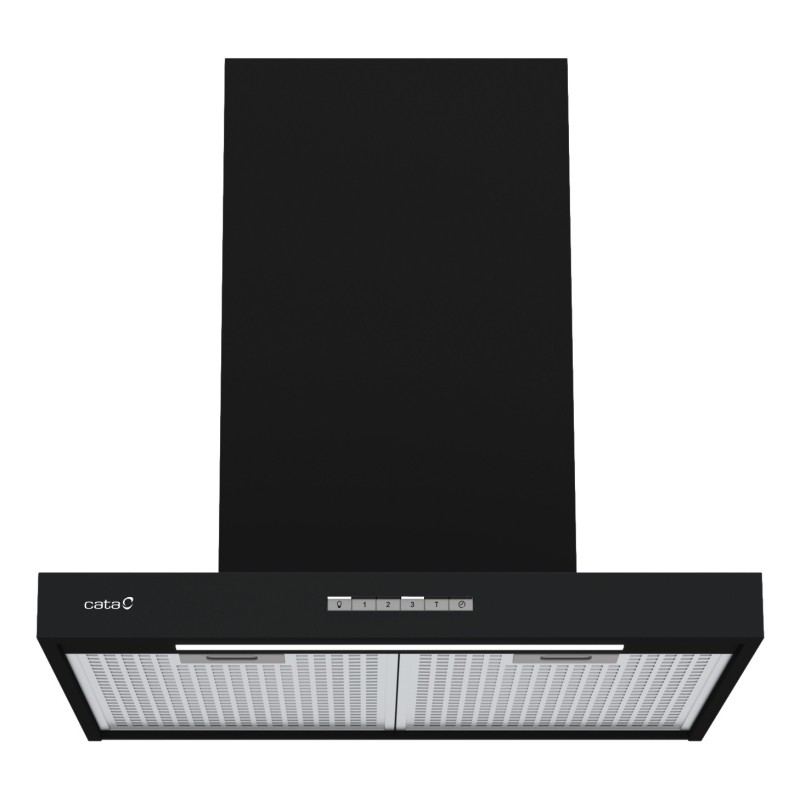 Campana Cata SYGMA 6010 BK, T Invertida,