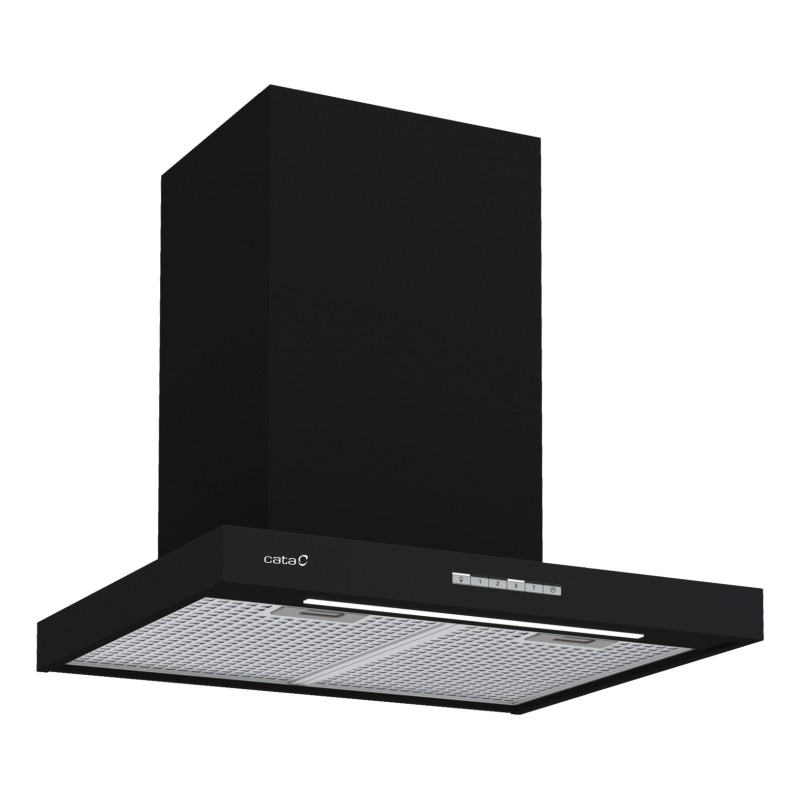 Campana Cata SYGMA 6010 BK, T Invertida,
