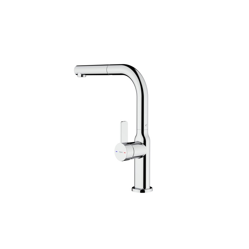 Grifo Teka OVAL 938 CROMO, Caño giratori